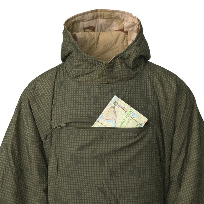 Helikon-Tex SWAGMAN ROLL Reversible Poncho, Pencott Wildwood / Pencott Snowdrift