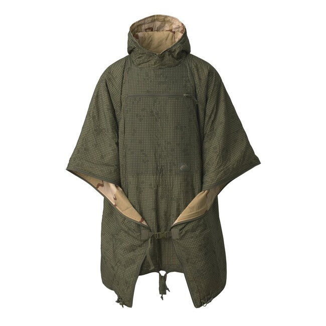 Helikon-Tex SWAGMAN ROLL Reversible Poncho, Mitchell Camo Leaf / Mitchell Camo Clouds
