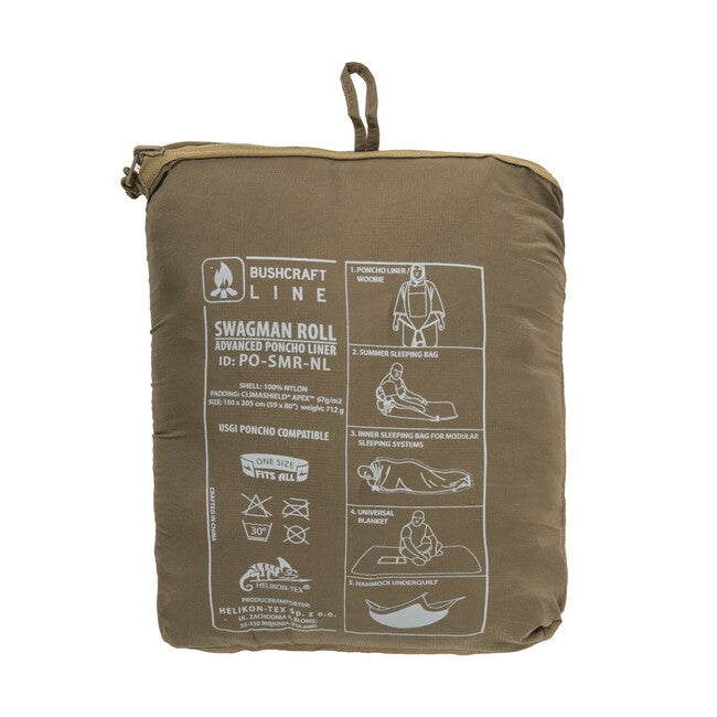Helikon-Tex Swagman Roll Poncho, Black