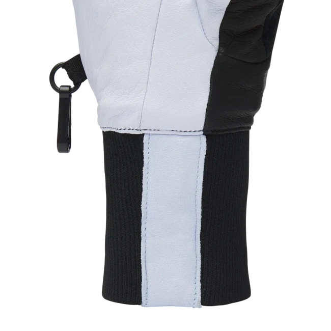 Black Diamond Session Knit Mitts Women's Gloves, Black-Belay Blue
