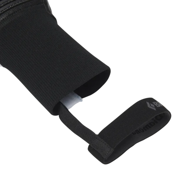 Black Diamond Session Knit Mitts Women's Gloves, Black-Belay Blue