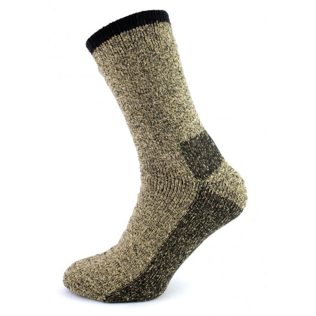 O&T Polar Thermal 2-Layer Socks, 1 Pair, Khaki