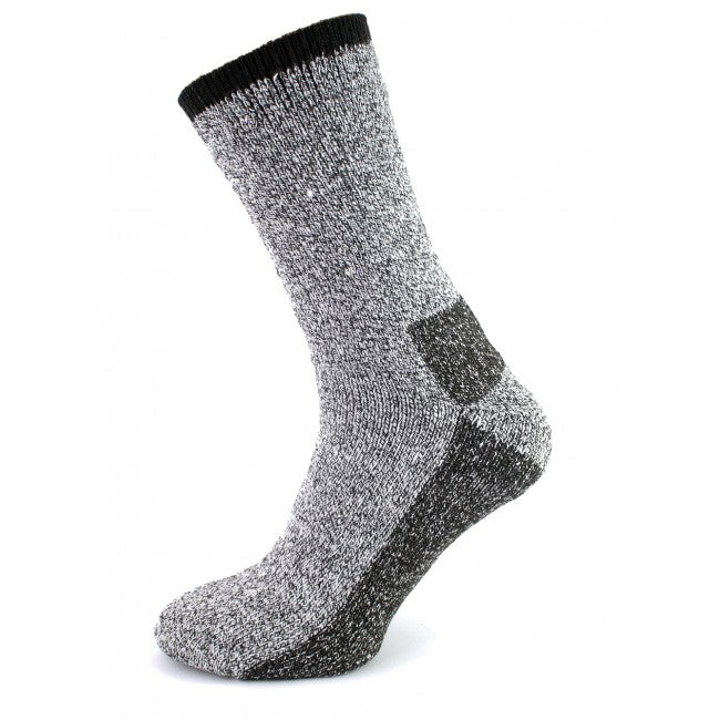 O&T Polar Thermal 2-Layer Socks 1 Pair, Grey