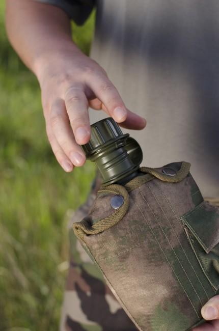 MFH Field Bottle Victory HDT Camo FG 1L