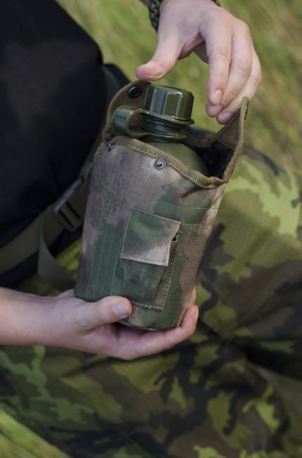 MFH Field Bottle Victory HDT Camo FG 1L