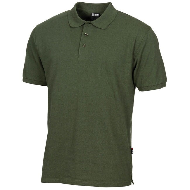 MFH Polo Shirt, OD Green