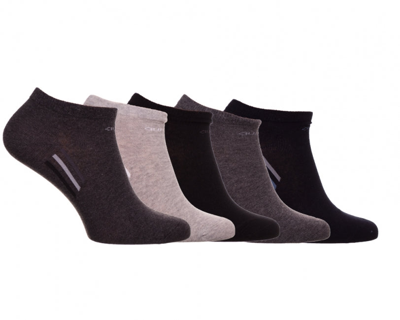 O&T Ankle Socks, Assorted, 5 Pack