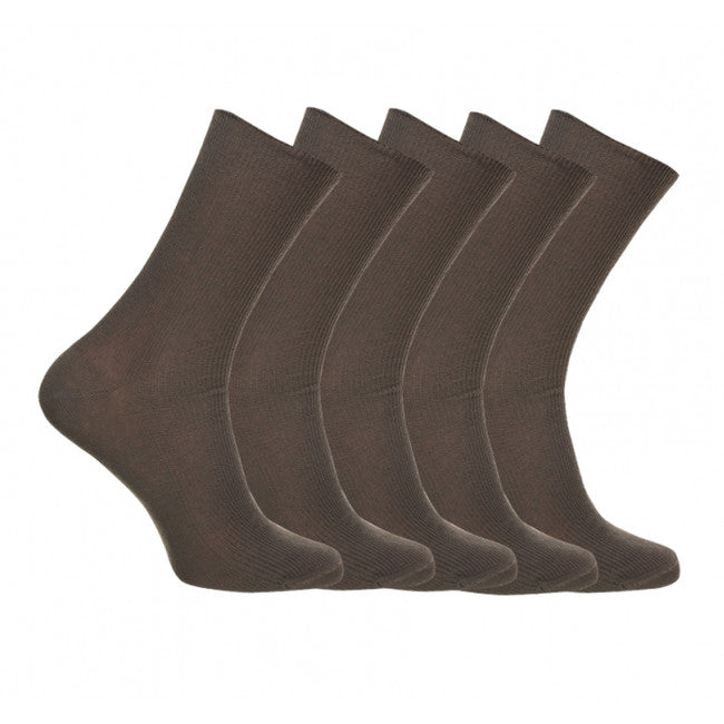 O&T Health Socks 5 Pairs, Olive