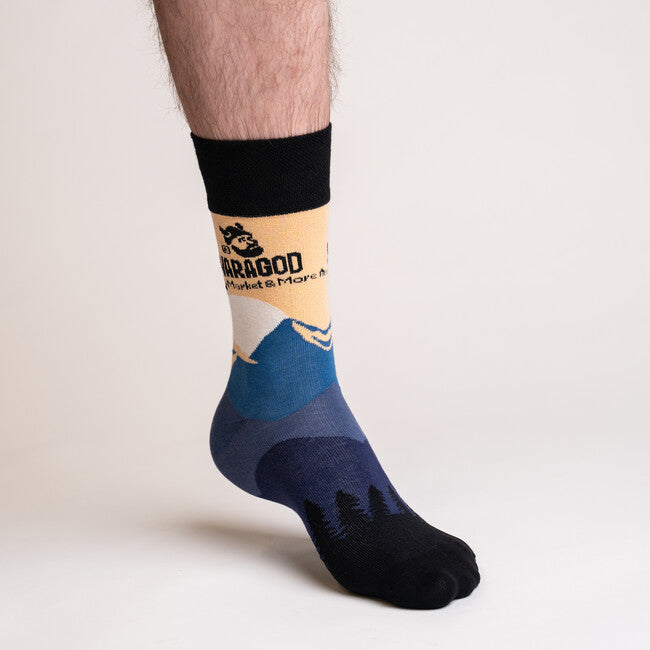 Waragod Stomper Outdoor Socks, Black