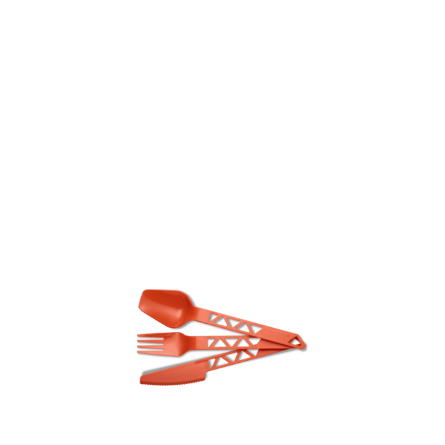 PRIMUS TrailCutlery Lightweight Cutlery, Tangerine