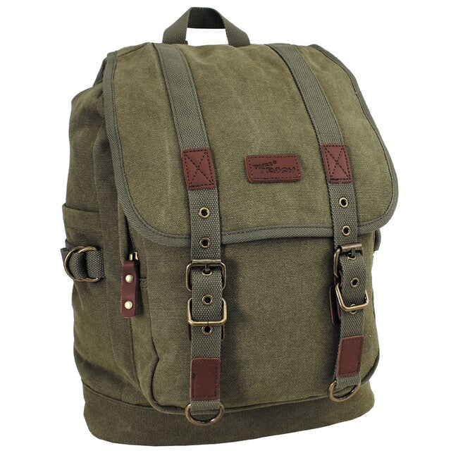 Pure Trash PT Canvas Backpack, OD Green