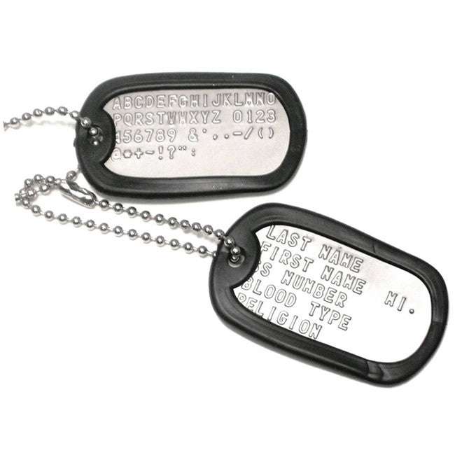 O&T razenie štítkov - Dog Tags