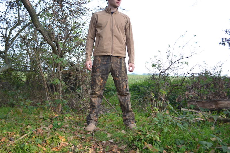 Loshan nohavice DarkForrest pánske zateplené vzor Real tree tmavé
