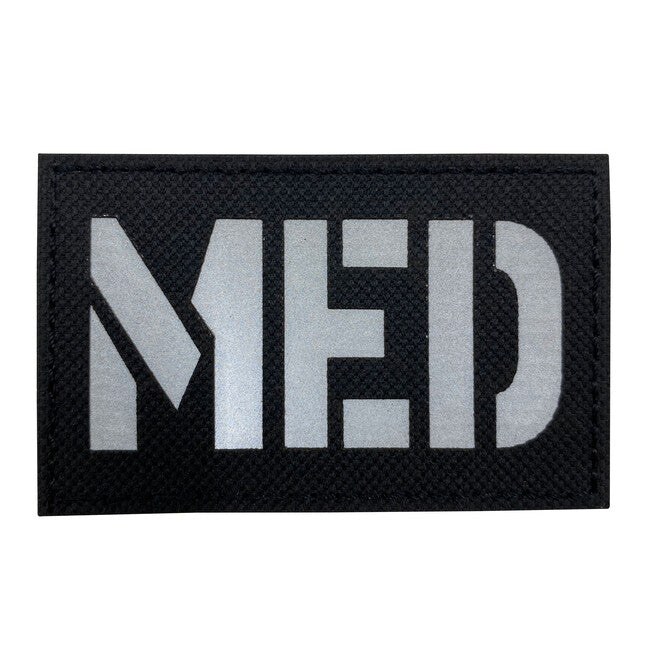 WARAGOD Reflective MED Patch, Black