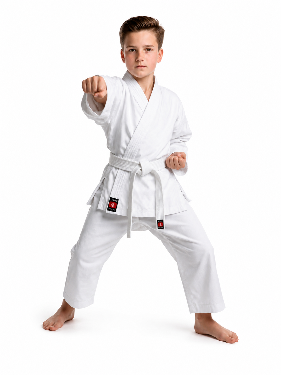 Katsudo Rei Judo Kimono, White, 350g