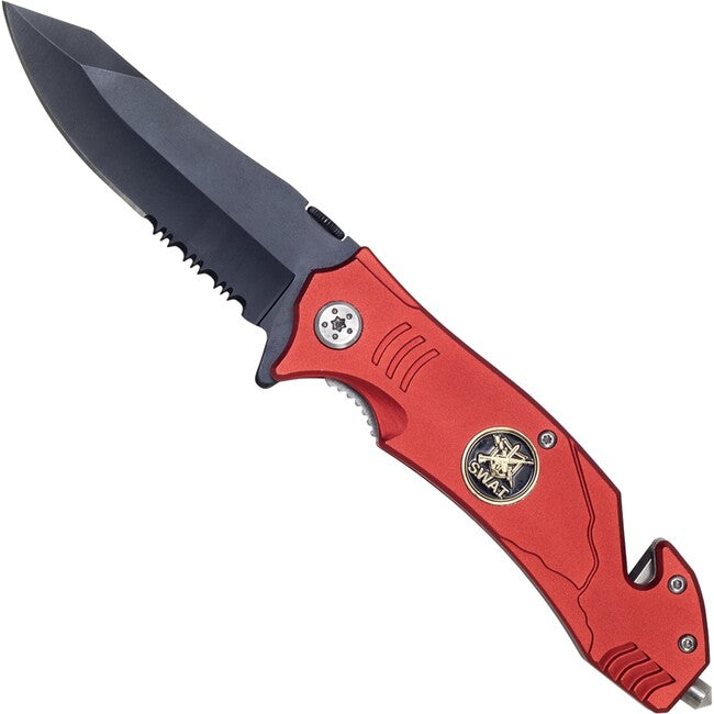 Haller Rescue Pocket Knife 83220, Red