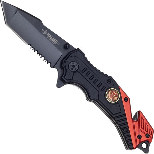 Haller Rescue Pocket Knife 83473, Red
