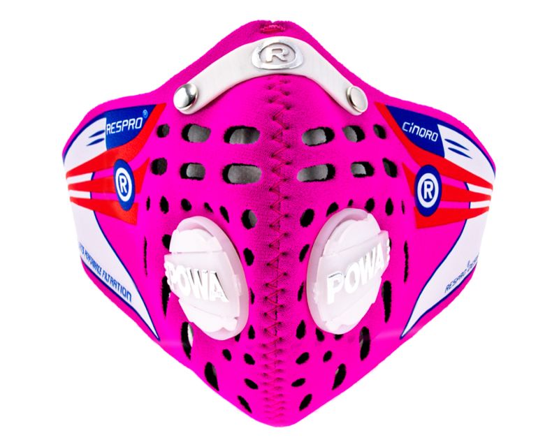 Respro Anti-Smog Mask CE Cinqro, Pink