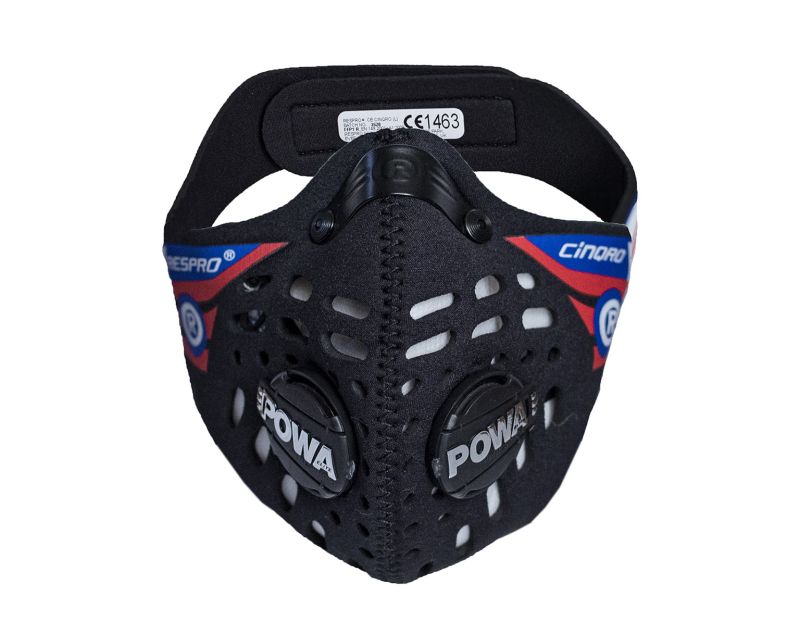 Respro Cinqro Anti-Smog Mask, Black
