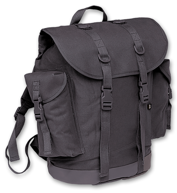 Brandit BW Jäger Backpack, Black, 40L
