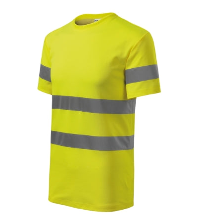 Rimeck HV Protect High-Visibility Safety T-Shirt, Fluorescent Yellow