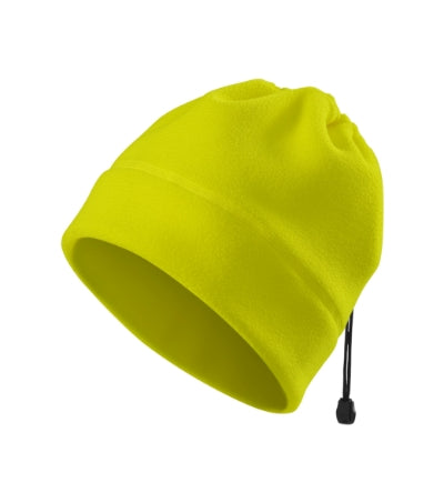 Rimeck Reflective Safety Fleece Beanie, Fluorescent Yellow