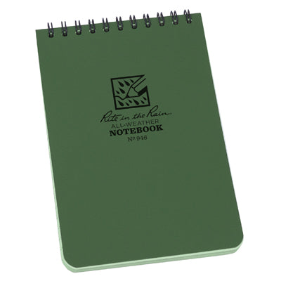 Rite in the Rain All-Weather Notebook Green No. 946