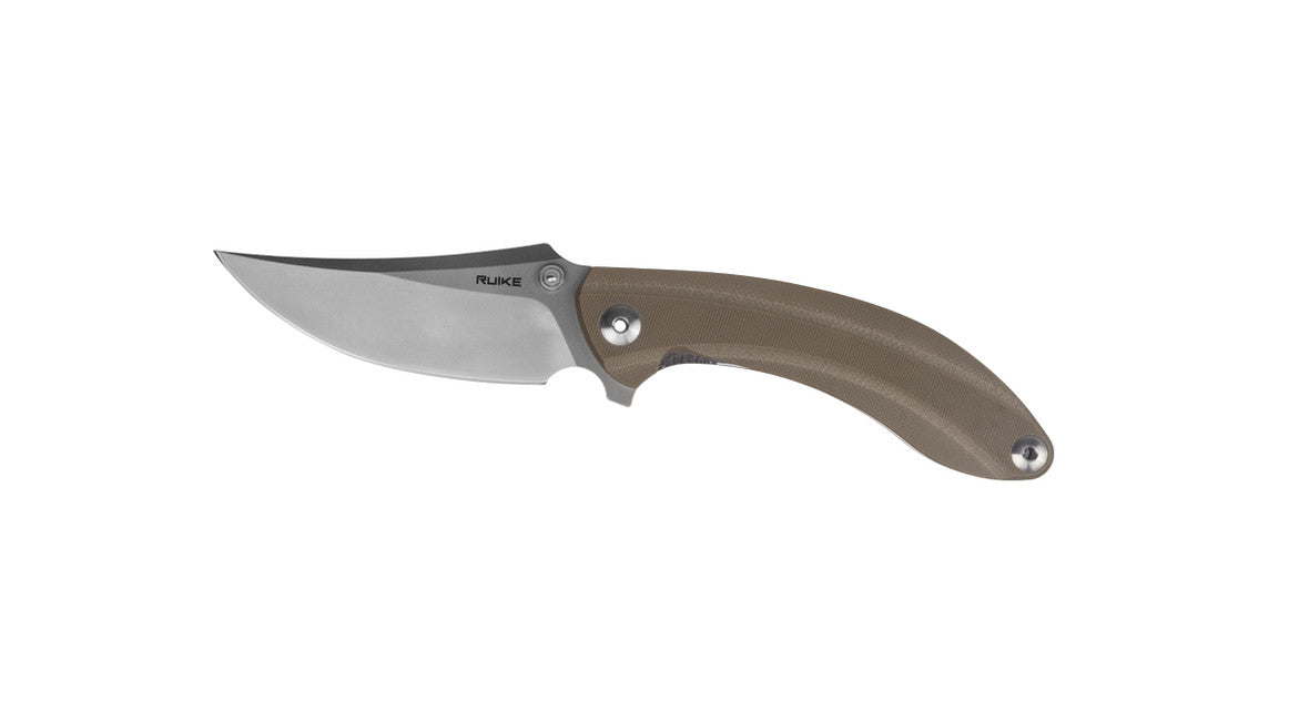 Ruike P155 Folding Knife, Tan