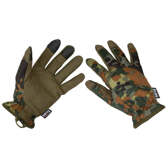 MFH Professional Lightweight Gloves, BW Camo