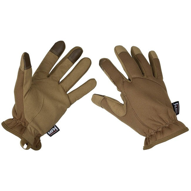 MFH Professional Lightweight Gloves, Coyote Tan