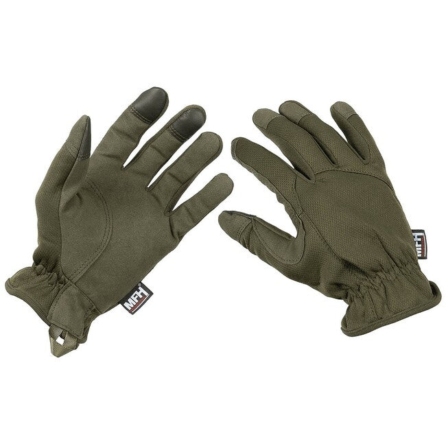 MFH Professional Lightweight Gloves, OD Green