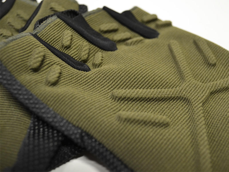 O&T Natur Fingerless Gloves, Olive