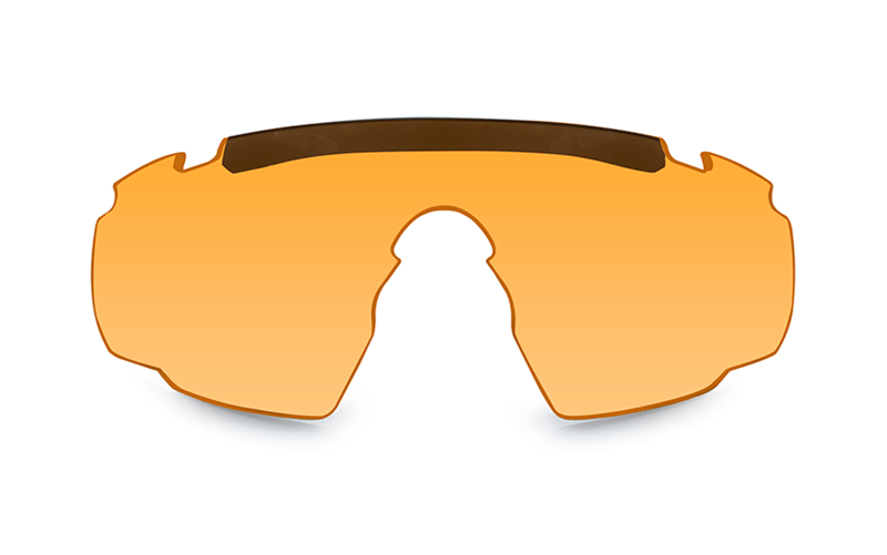 Wiley X Saber Advance Protective Glasses with Interchangeable Lenses, Brown