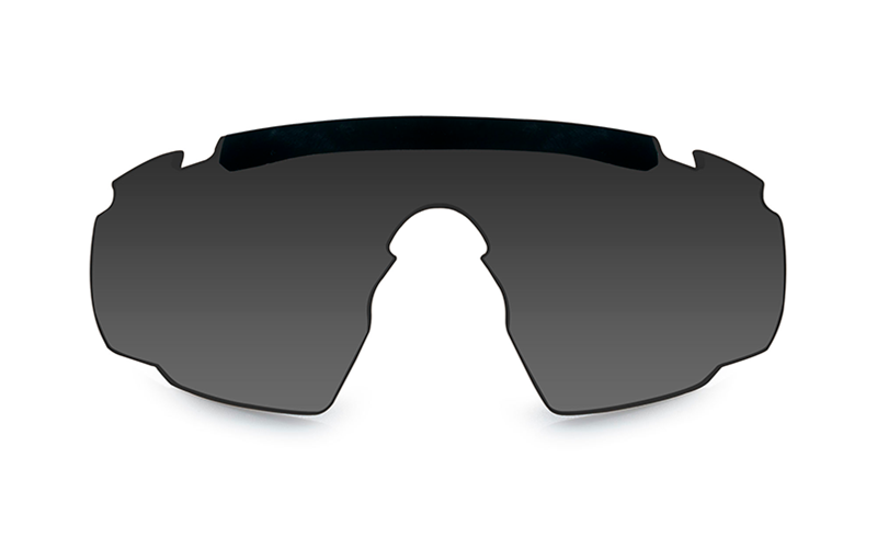 Wiley X Saber Advance Protective Glasses with Interchangeable Lenses, Brown
