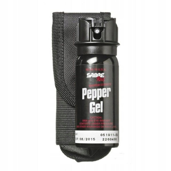 SABRE RED Flip Top Defensive Gel, 53ml, Black