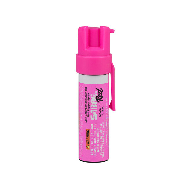 SABRE RED Pocket Defense Spray with Clip 22 ml, Pink