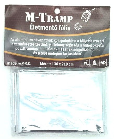 Mil-Tec Protective Foil, Olive/Silver