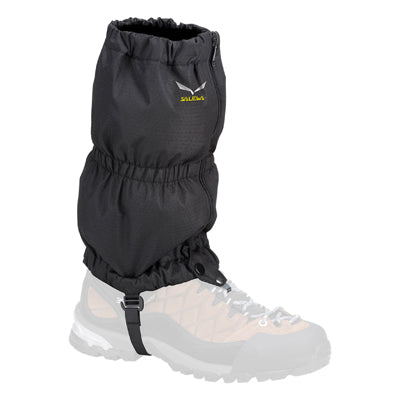 Salewa Hiking Gaiters, Black, M