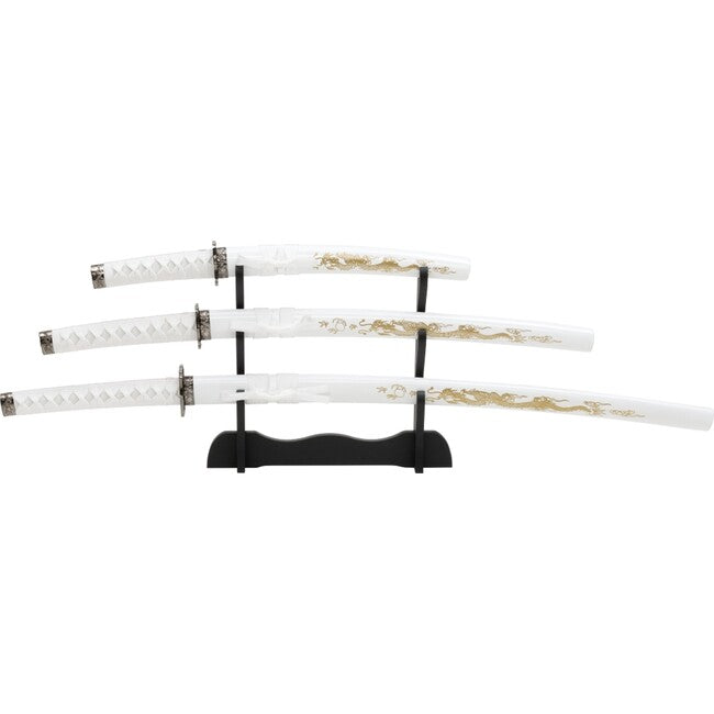 John Lee Samurai Set White Dragon 4 Pieces