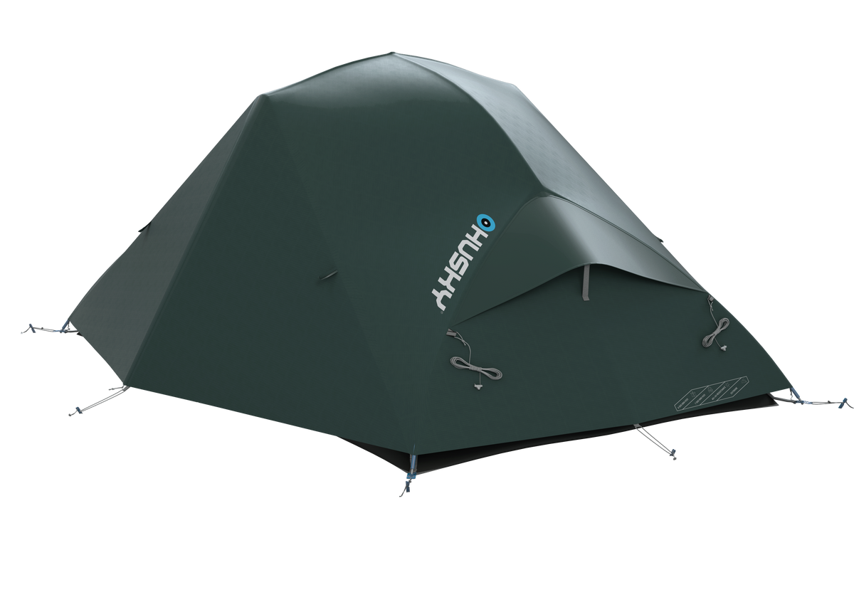 Husky Sawaj Quest 3 ultraľahký stan pre 3 osoby, dark green