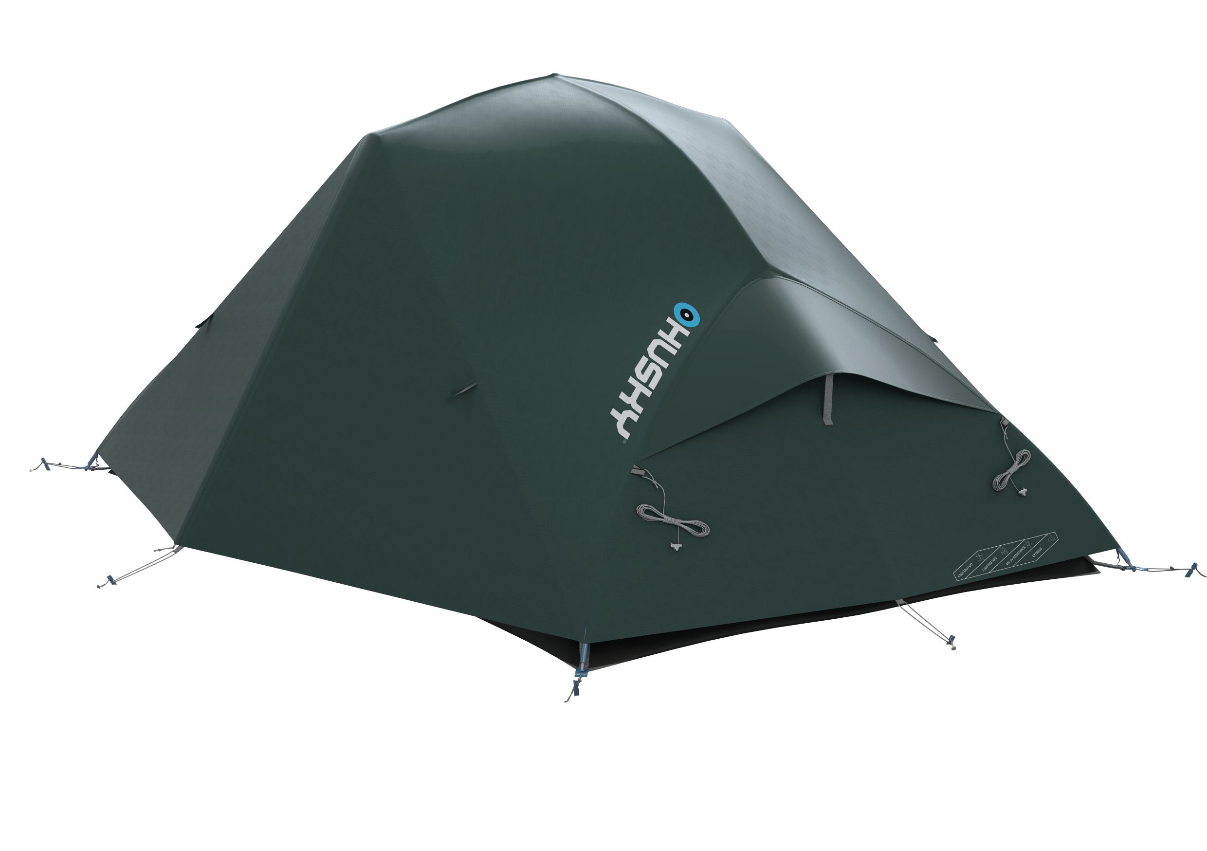 Husky Sawaj Quest 3 ultraľahký stan pre 3 osoby, dark green