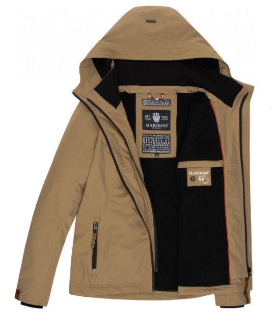 Marikoo Erdbeere Women's Transitional Hooded Jacket