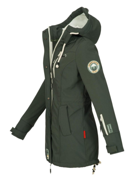 Marikoo Zimtzicke Women's Winter Softshell Jacket with Hood