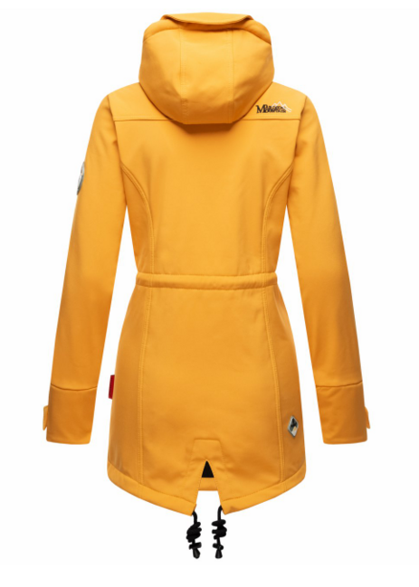 Marikoo ZIMTZICKE ženska softshell jakna s kapuco, zimska