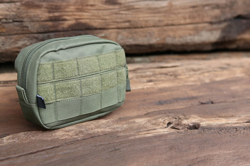 Brandit Molle Compact Pouch, Woodland