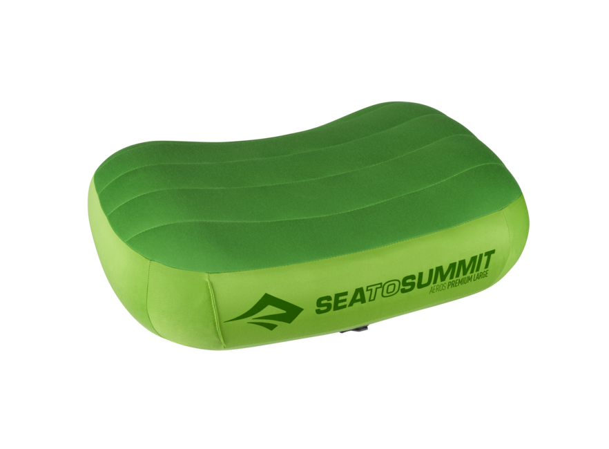 Sea to Summit Aeros Premium Travel Pillow, Large, Lime