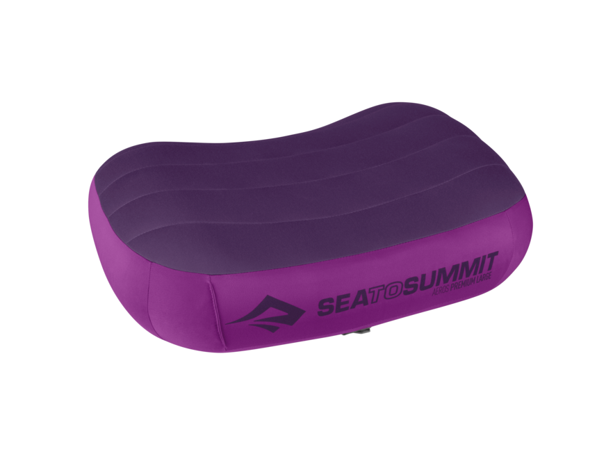 Sea to Summit Aeros Premium Travel Pillow, Large, Magenta