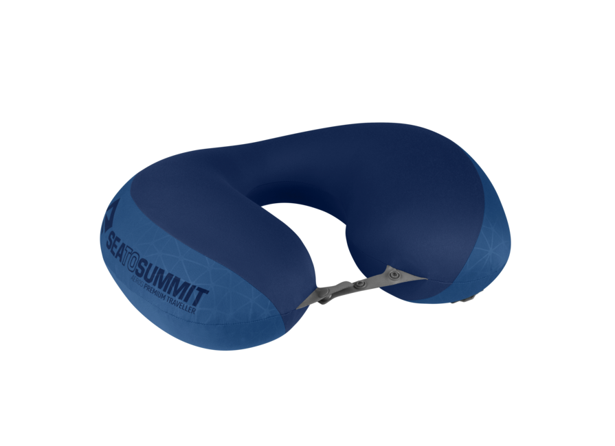 Sea to Summit Aeros Premium Travel Pillow, Navy Blue