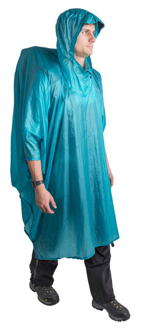SEA to Summit Ultra-Sil Nano Poncho, Blue
