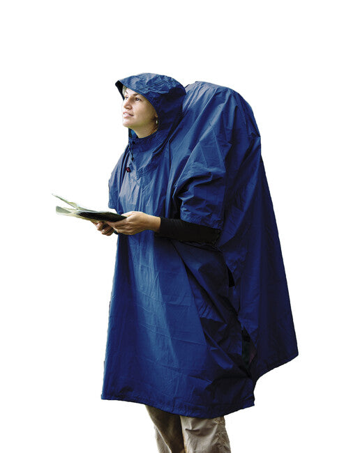 Sea to Summit Poncho 70D Nylon, Blue